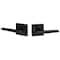 Sure-Loc Hardware Sure-Loc Hardware Basel 28 Degree Privacy Lever, Flat Black BS102-28 FBL - alternate 2